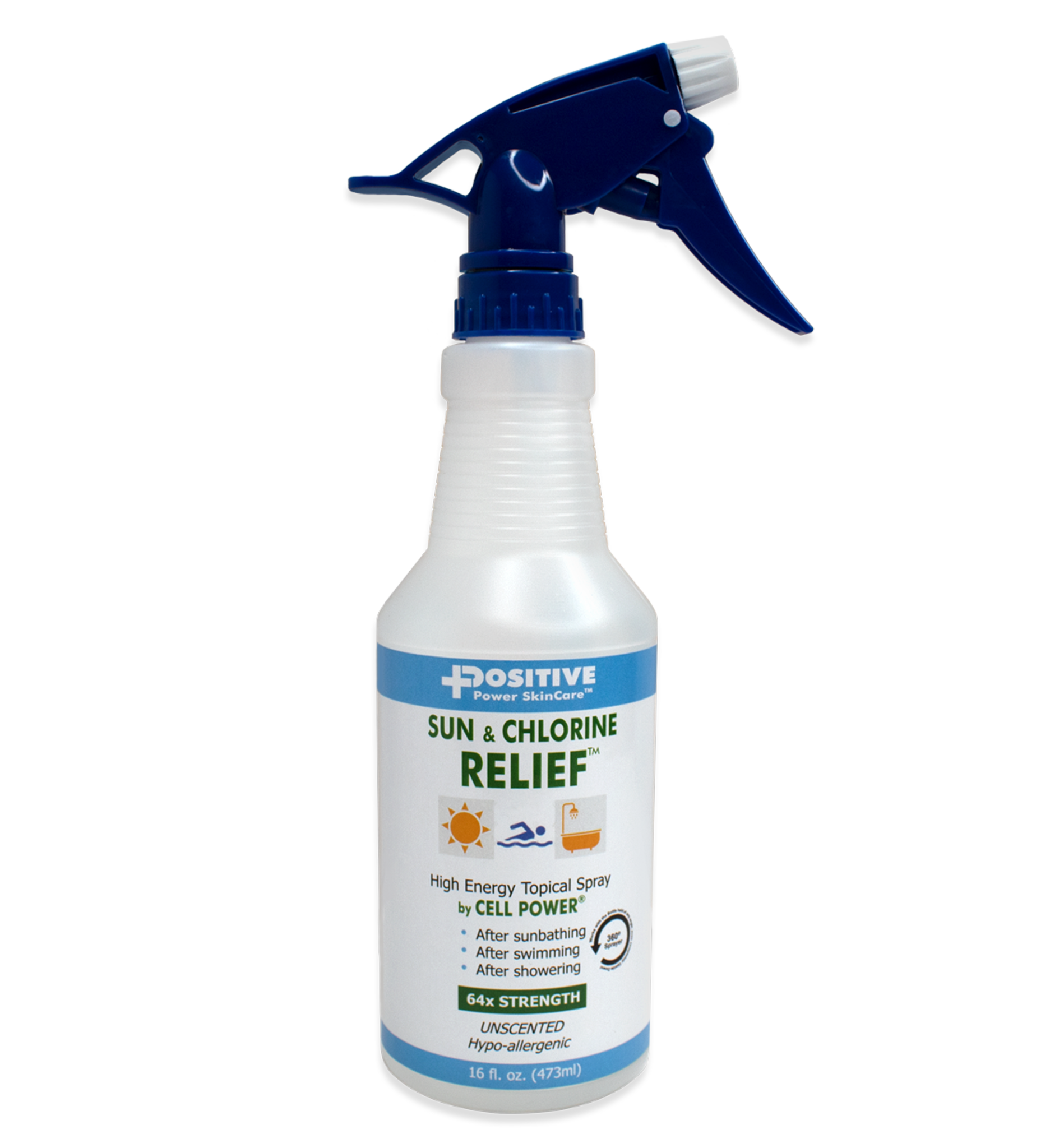 Sun & Chlorine Relief Cell Power® Topical Spray (16 fl. oz.) with 360